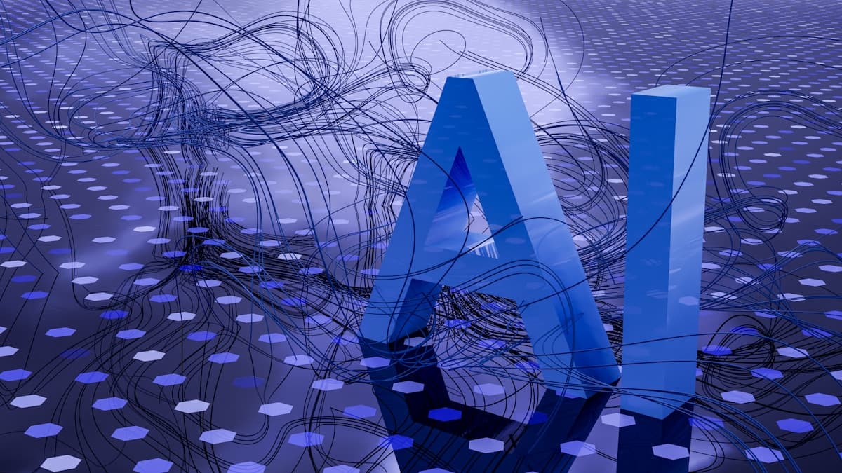 Professional reviewing sensitive document before uploading to an AI tool